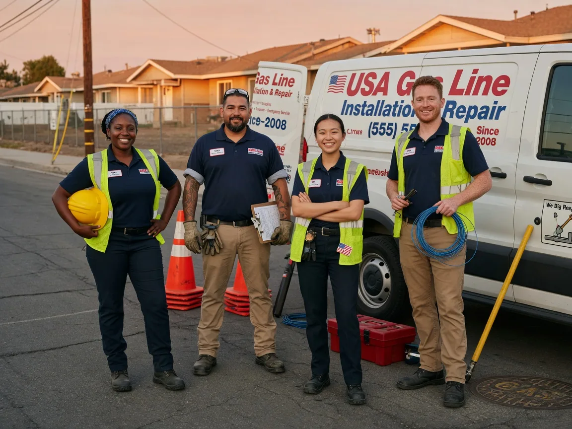 Gas Line Installation company in Clarington, PA